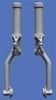 Scale Main Gear Offset Strut Covers .60 size (4" wheel max.) (pair)