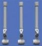 Scale Tri-Gear Small Straight Strut Covers .60 size (set)