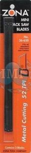 Zona Mini Hack Saw Blades (52 TPI)