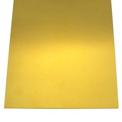Brass Sheet Metal (.005 x 6 x 12")