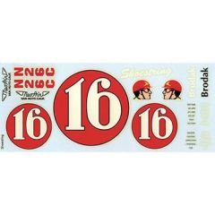 Shoestring (profile) Decals 