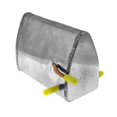 Oval Profile Standard Vent Fuel Tank   4 oz.