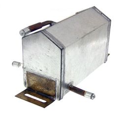 Deep Wedge Profile Standard Vent Fuel Tank 4 oz. (with brackets)