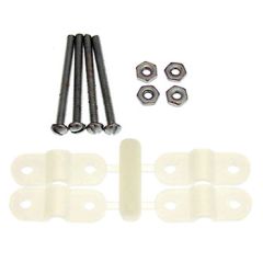 1/8” Nylon Landing Gear Clips w/Bolts & Nuts