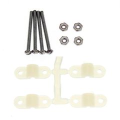 3/32” Nylon Landing Gear Clips w/Bolts & Nuts