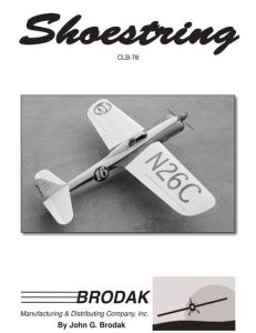 Shoestring (B.U.) Instruction Book
