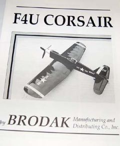 F4U Corsair Instruction Book (for the J. Roberts version)