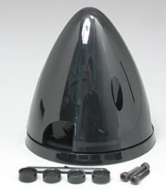 Spinner 3" Black 3 Blade 