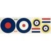 British: Hawker Sea Hurricane, Palmer Hurricane Decals  (40 Size)