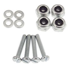 Dubro 2-56 x 1/2"  Mounting Bolt Set (with lock nuts)