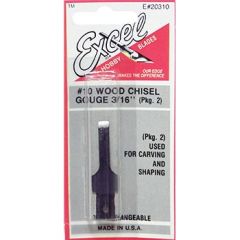 Excel Small Carving Chisel Gouge 3/16"