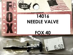 FOX .40 NEEDLE VALVE (CLEARANCE)