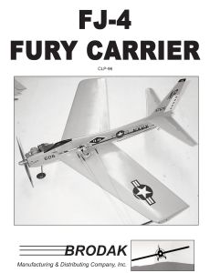 Fury FJ-4B Instruction Book
