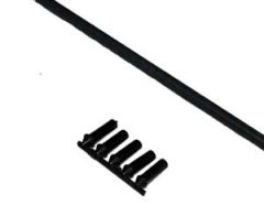 Carbon Fiber Pushrod   (2 posts & 1 tree of 5 caps)