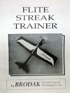 Flite Streak Trainer Instruction Book