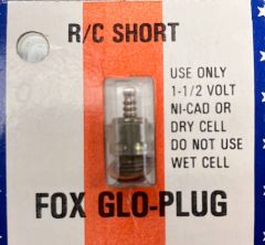 Fox R/C Short Glo-Plug (Discontinued)