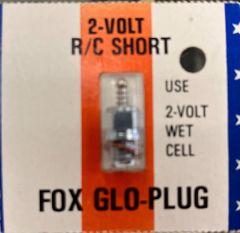 Fox 2-Volt R/C Short Glo-Plug  (Discontinued)