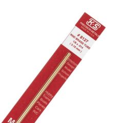 Round Brass Tubing 1/8 x 12" (1 Per Pkg)
