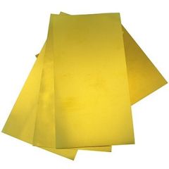 Brass Sheets of Assorted Shims