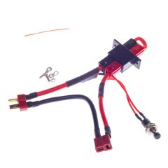 Arming Switch (No Spark) with Ultra Dean Plugs & AWG12 HD wire