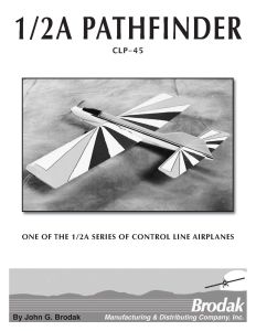 1/2A Pathfinder Instruction Book