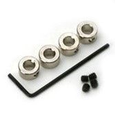 Dubro 1/4" Wheel Collars (pkg of 2)