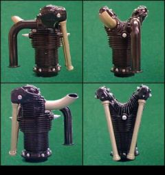 Williams Brothers 1/5 Scale WASP Radial Cylinder (Clearance)