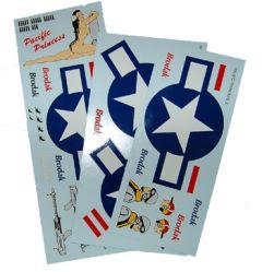 B25 (Pacific Princess) Decals