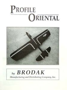Profile Oriental Instruction Book