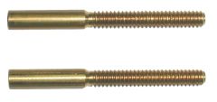 Sullivan Threaded Brass Couplers 4-40 x 1-1/4