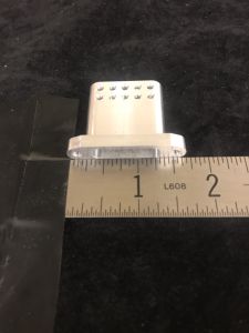 Tongue Muffler for: O.S. LA .40, FP 35 & 40.