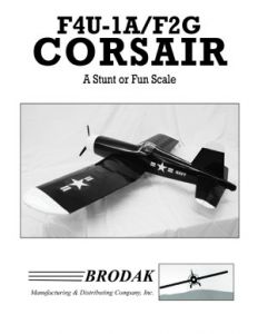 Corsair Instruction Book (for the Brodak CLB-29)