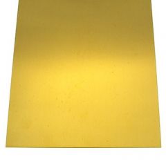 Brass Sheet Metal (.005 x 6 x 12")