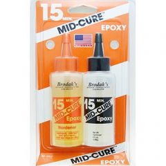 Mid-Cure 15 Minute Epoxy 4 1/2 ounce