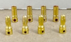 3.5mm Gold Bullet Connector Male / Female Plug For RC Battery ESC Motor 