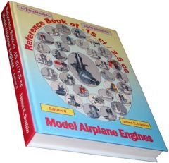 Book of Model Airplane Engines (.15ci / 2.5cc) Hardcover