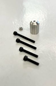 ElectriFly Aluminum E-Spinner Adapter 1/4"-28