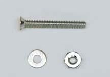 SIG 4-40 x 3/8 Flat Head Bolts with Nuts and Washers