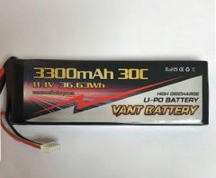 Lipo Battery 3S x 3300 mAh (Super Clown)